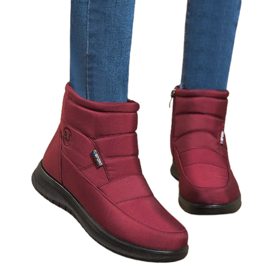 Bottines chaude pour femme mode tendance-Mina