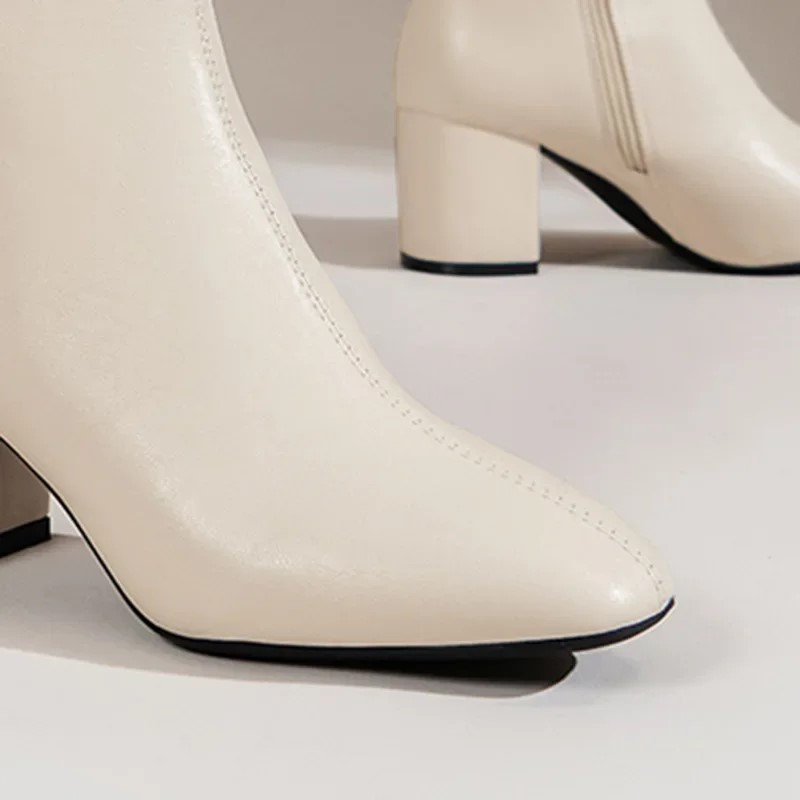 Bottines pointue femme mode élégante-Leila