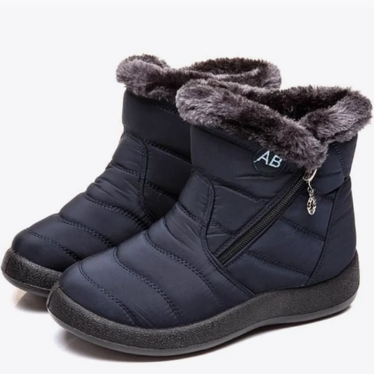 Bottines chaude pour femme confortable-Justine