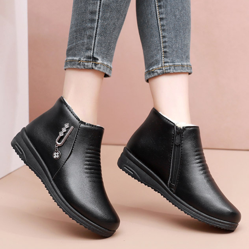 Bottines chaude pour femme chaleur optimale-Nina