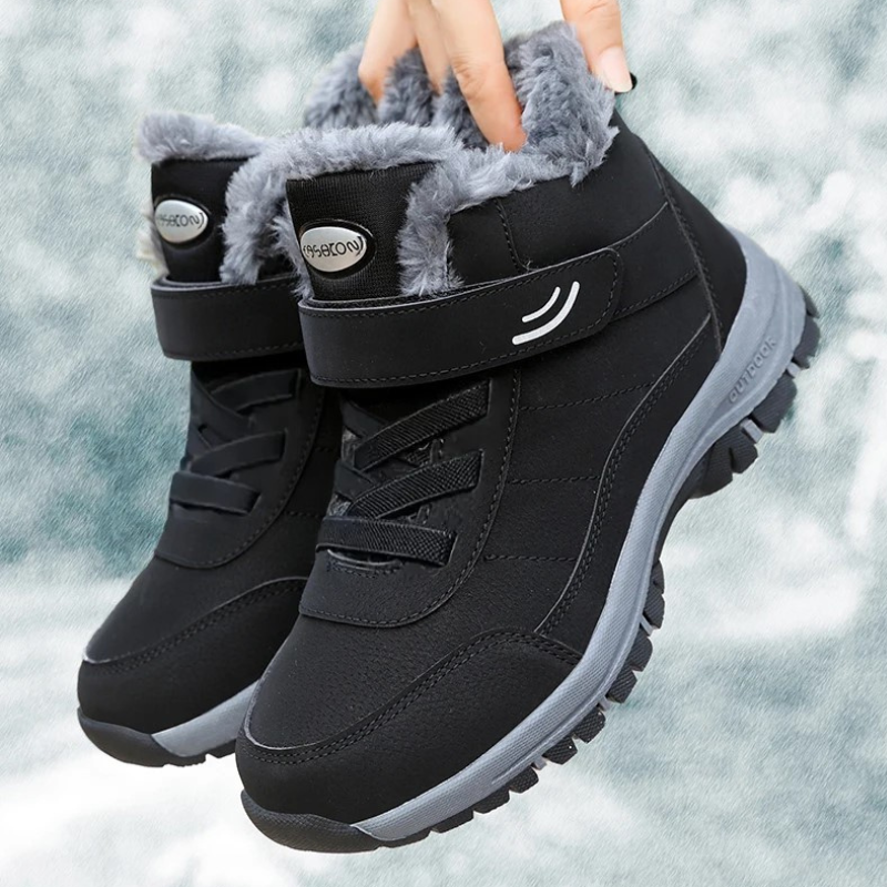 Bottines femme neige respirabilité chaude-Lia