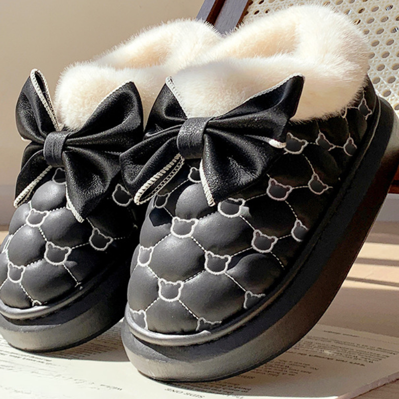 Bottines femme neige moelleuses et confortables-Lara