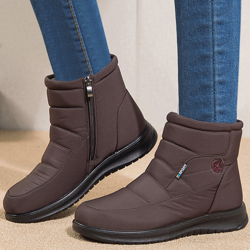 Bottines chaude pour femme mode tendance-Mina