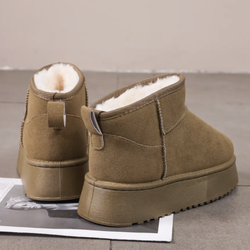 Bottines fourrées femme douceur intérieur - Elisa