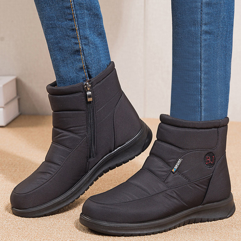 Bottines chaude pour femme mode tendance-Mina