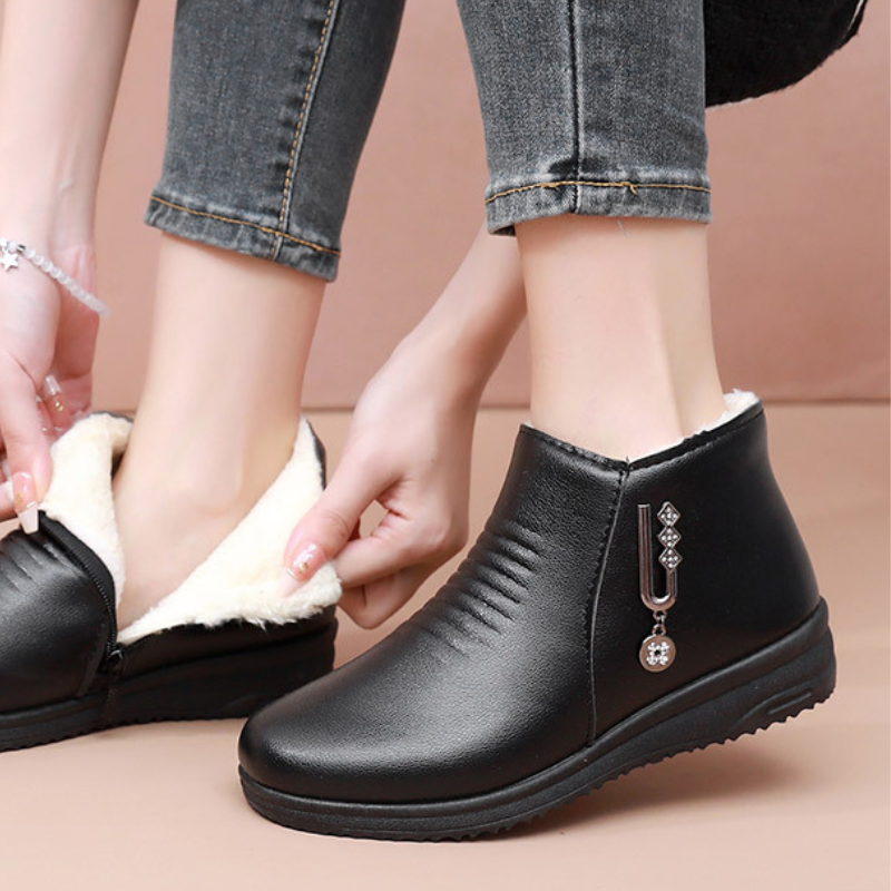 Bottines chaude pour femme chaleur optimale-Nina
