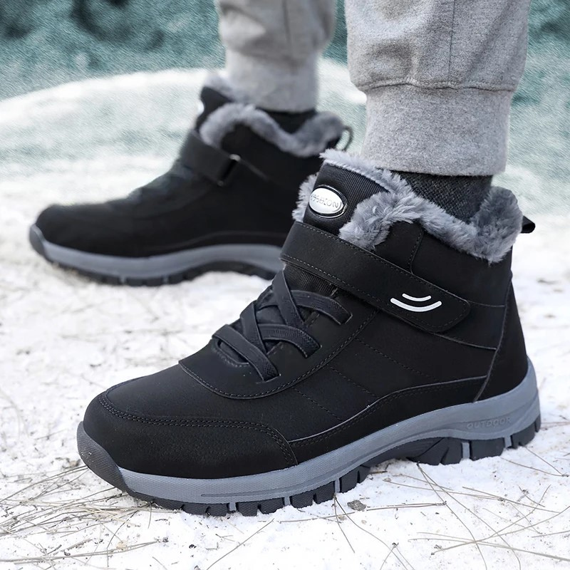 Bottines femme neige respirabilité chaude-Lia