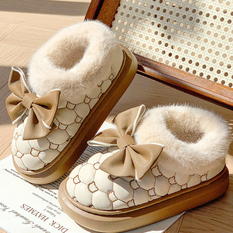 Bottines femme neige moelleuses et confortables-Lara