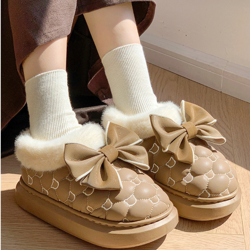 Bottines femme neige moelleuses et confortables-Lara