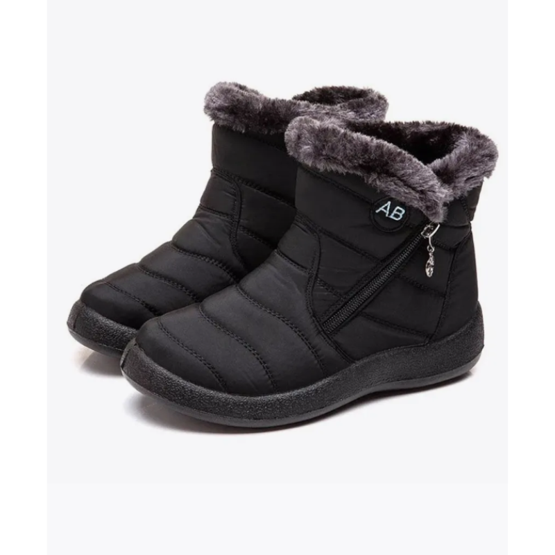 Bottines fourrées femme chaleur hivernal-élise