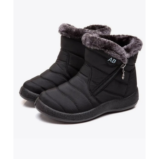 Bottines fourrées femme chaleur hivernal-élise