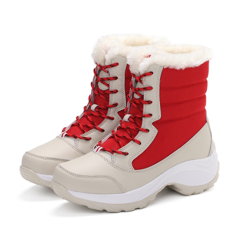 Bottines femme neige légères plate-forme - Sara