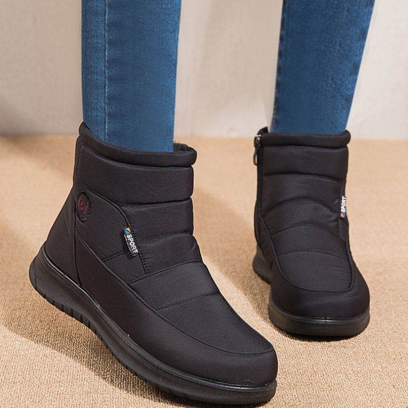 Bottines chaude pour femme mode tendance-Mina
