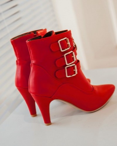 Bottines pointue femme chic classe-Carla