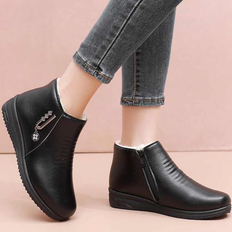 Bottines chaude pour femme chaleur optimale-Nina