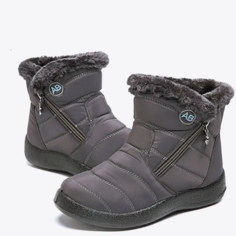 Bottines fourrées femme chaleur hivernal-élise