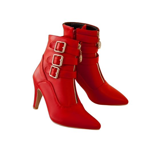 Bottines pointue femme chic classe-Carla