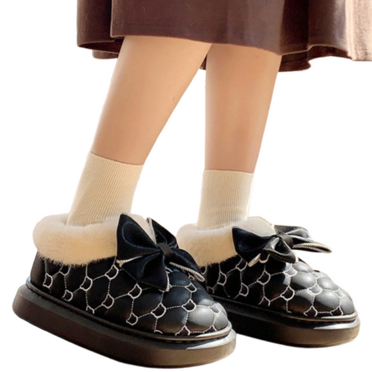 Bottines femme neige moelleuses et confortables-Lara