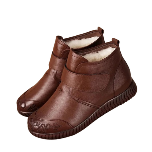 Bottines chaude pour femme hiver antidérapantes-Chloé