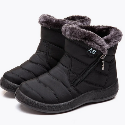Bottines chaude pour femme confortable-Justine