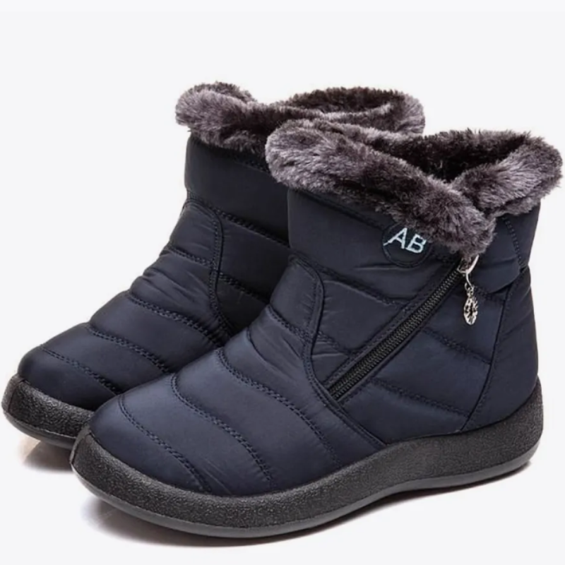 Bottines chaude pour femme confortable-Justine