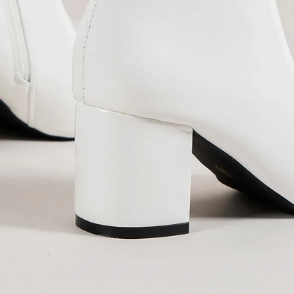 Bottines pointue femme mode élégante-Leila