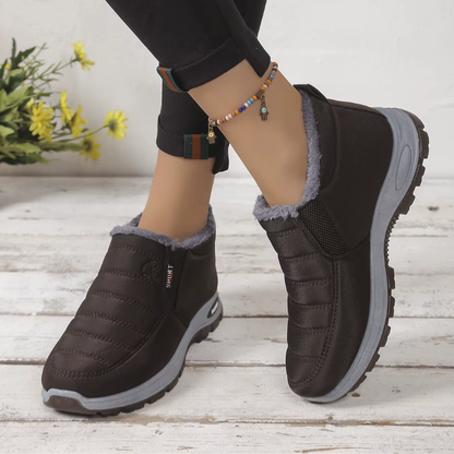 Bottines fourrées femme chaudes -Camille