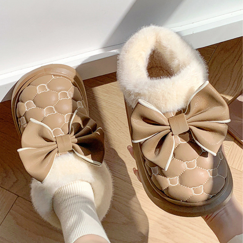 Bottines femme neige moelleuses et confortables-Lara