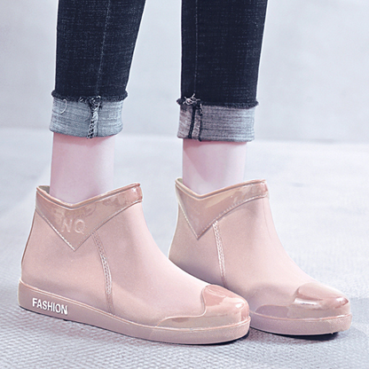 Bottines femme pluie caoutchouc antidérapantes -Ciana