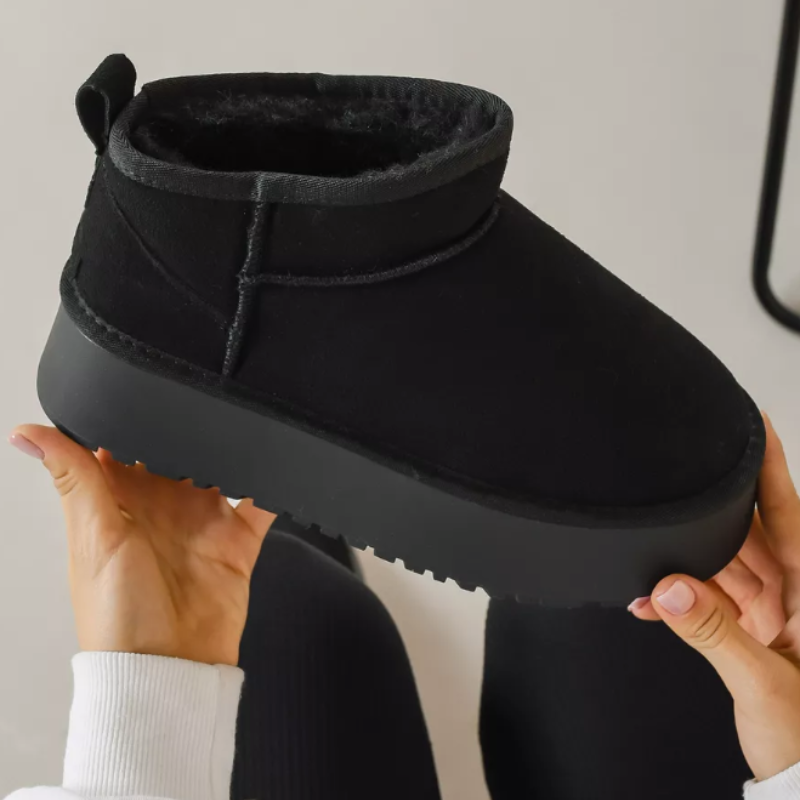 Bottines fourrées femme douceur intérieur - Elisa