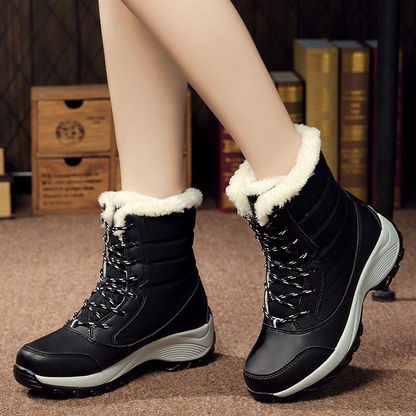 Bottines femme neige légères plate-forme - Sara