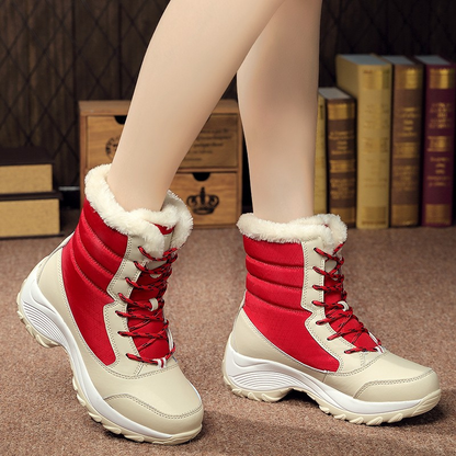 Bottines femme neige légères plate-forme - Sara