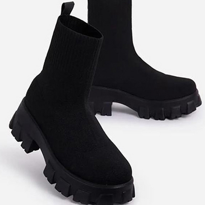 Bottines fourrées respirantes-Manon