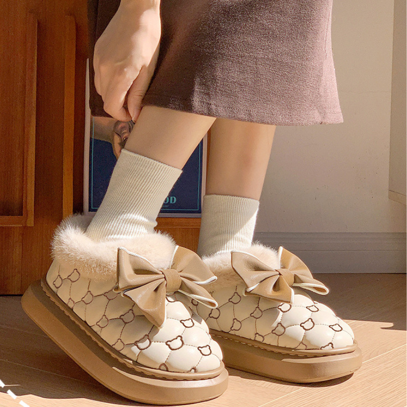 Bottines femme neige moelleuses et confortables-Lara