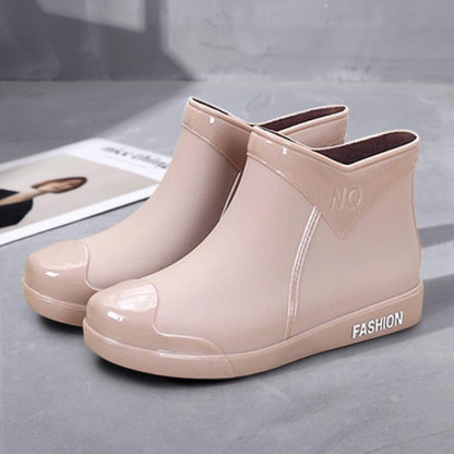 Bottines femme pluie caoutchouc antidérapantes -Ciana