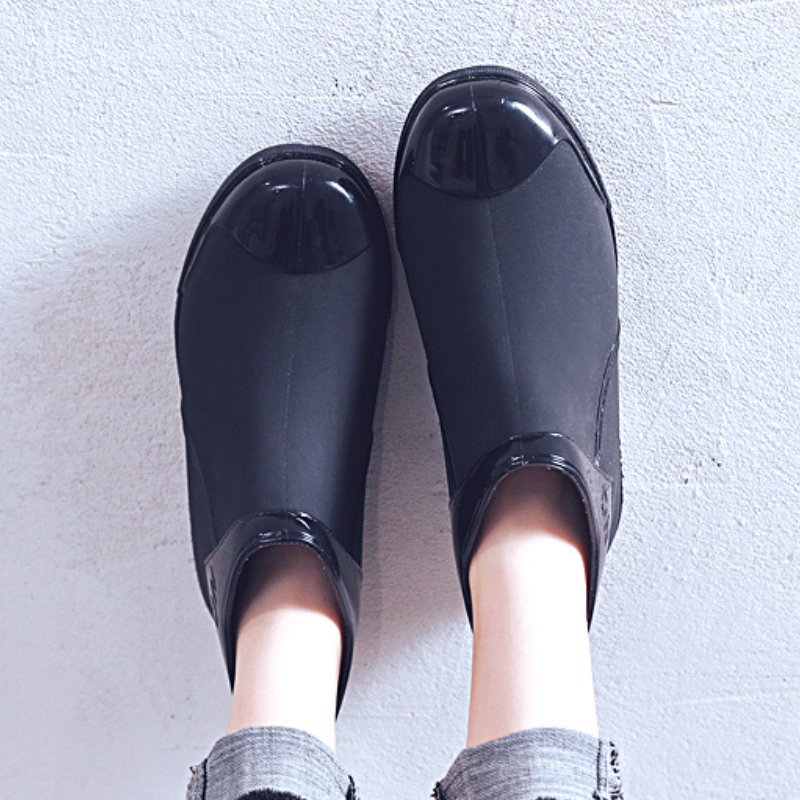 Bottines femme pluie caoutchouc antidérapantes -Ciana