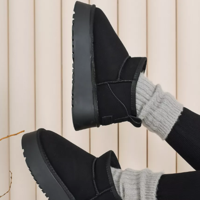 Bottines fourrées femme douceur intérieur - Elisa