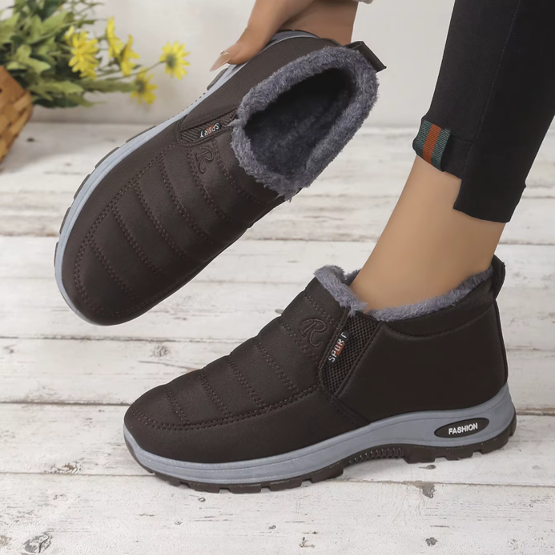 Bottines fourrées femme chaudes -Camille