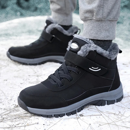 Bottines femme neige respirabilité chaude-Lia