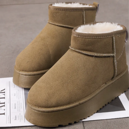 Bottines fourrées femme douceur intérieur - Elisa