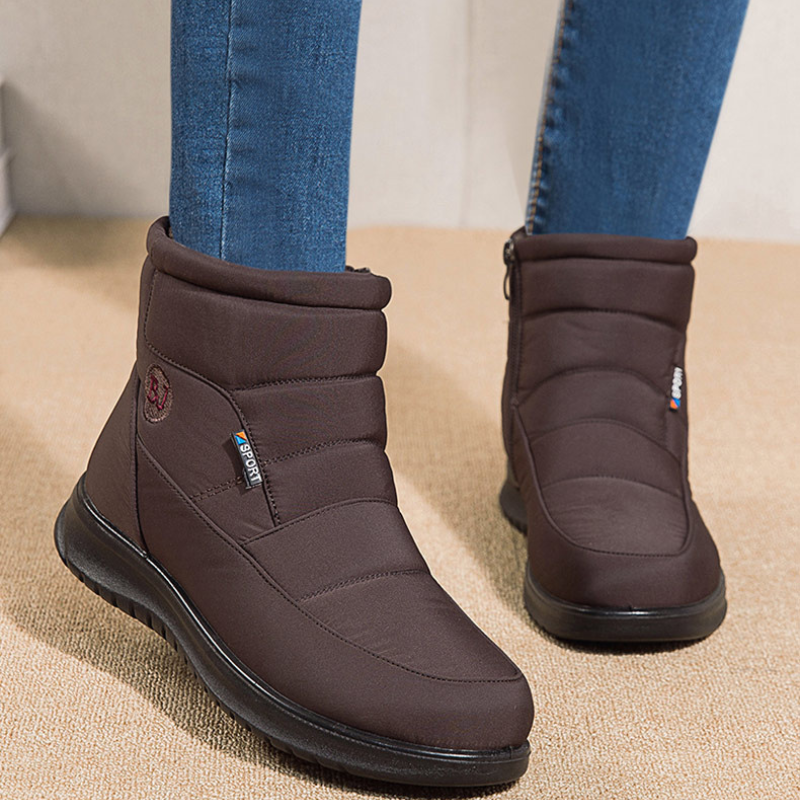 Bottines chaude pour femme mode tendance-Mina