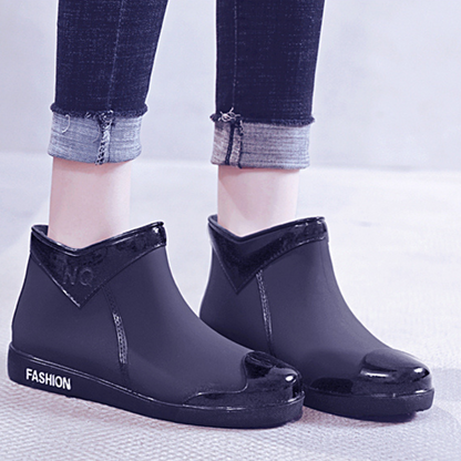 Bottines femme pluie caoutchouc antidérapantes -Ciana