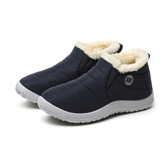 Bottines fourrées femme chaudes fourrures-Claire
