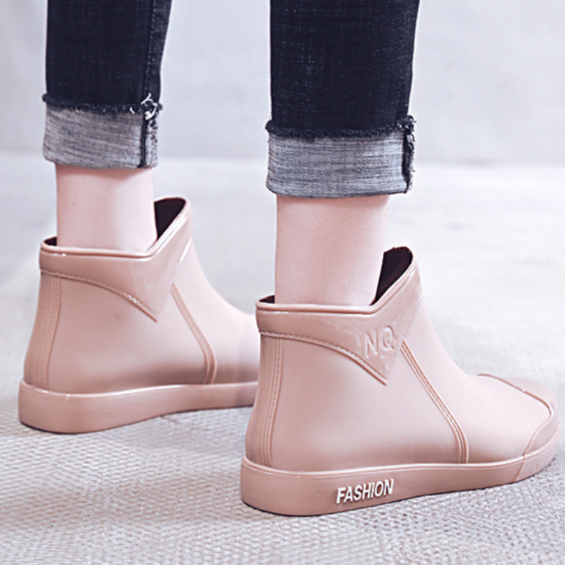 Bottines femme pluie caoutchouc antidérapantes -Ciana
