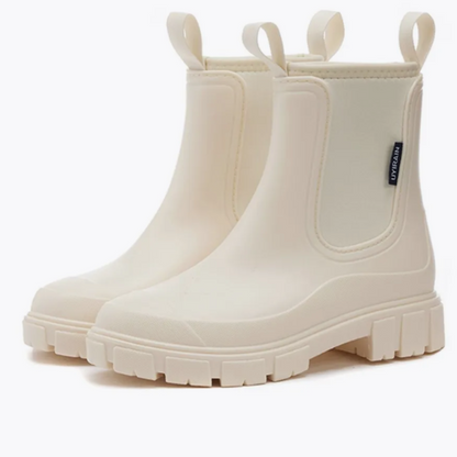 Bottines femme pluie semelle épaisse mode -Claudia
