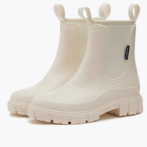 Bottines femme pluie semelle épaisse mode -Claudia