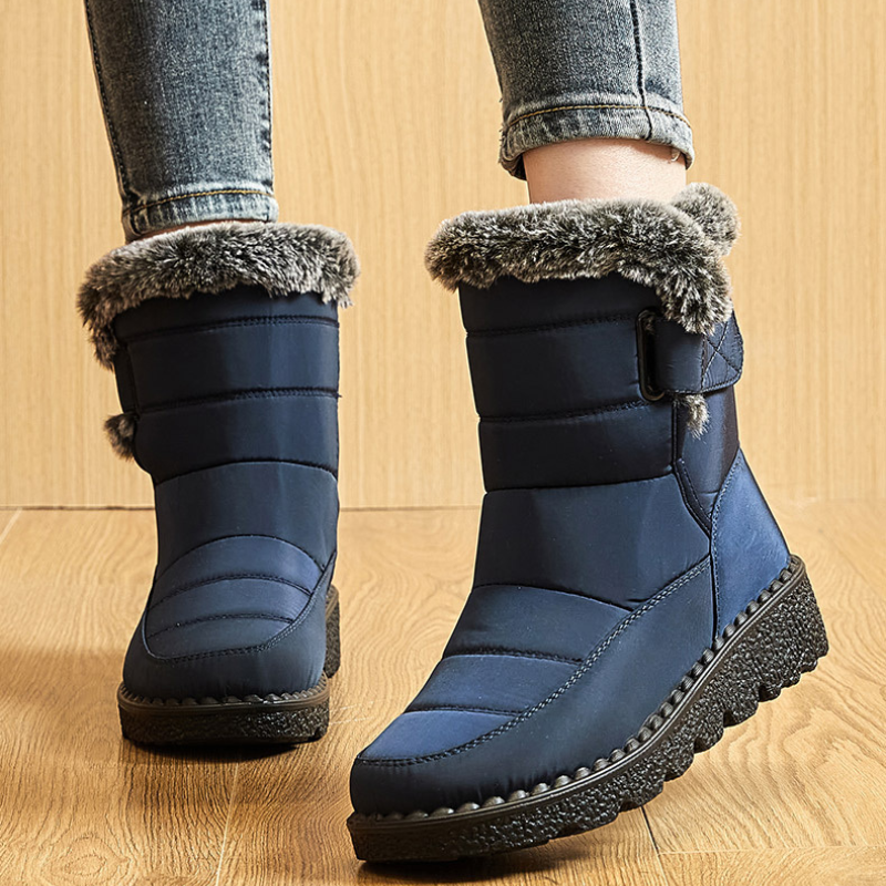 Bottines fourrées femme imperméable fourrure-Sophie