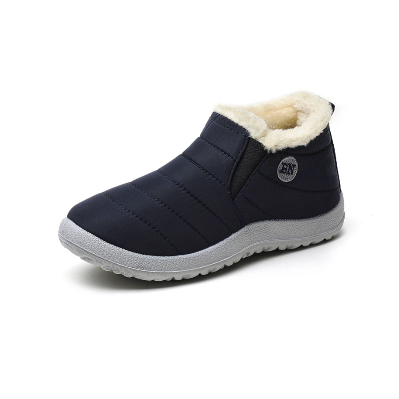 Bottines fourrées femme chaudes fourrures-Claire