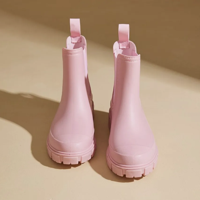 Bottines femme pluie semelle épaisse mode -Claudia
