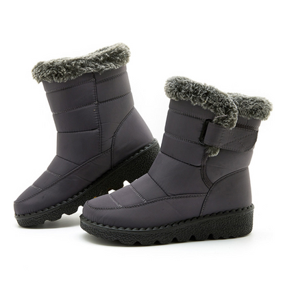 Bottines fourrées femme imperméable fourrure-Sophie